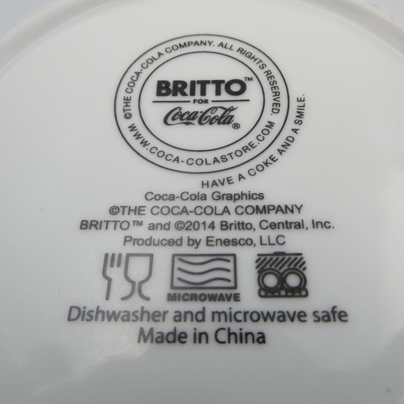 Romero Britto for Coca-Cola Large Mug 2014 Bottles Hearts Love - Picture 10 of 12